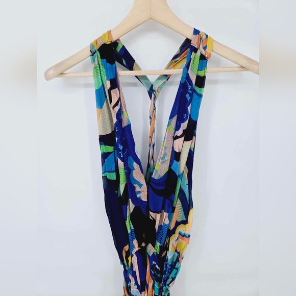 Anthropologie Alexandra Farmer Printed Maxi Dress size 2X New - Picture 10 of 15